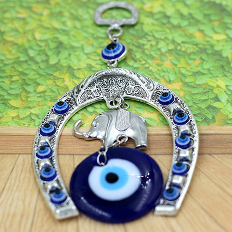 Ornements muraux d'intérieur œil turc bleu - Pendentifs