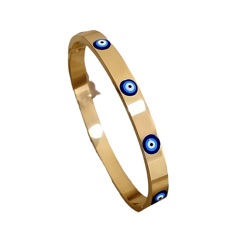 Bracelet Nazar Gold Aura Link